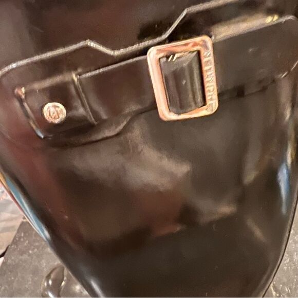Tall Gloss Hunter boots 7M - Picture 6 of 9